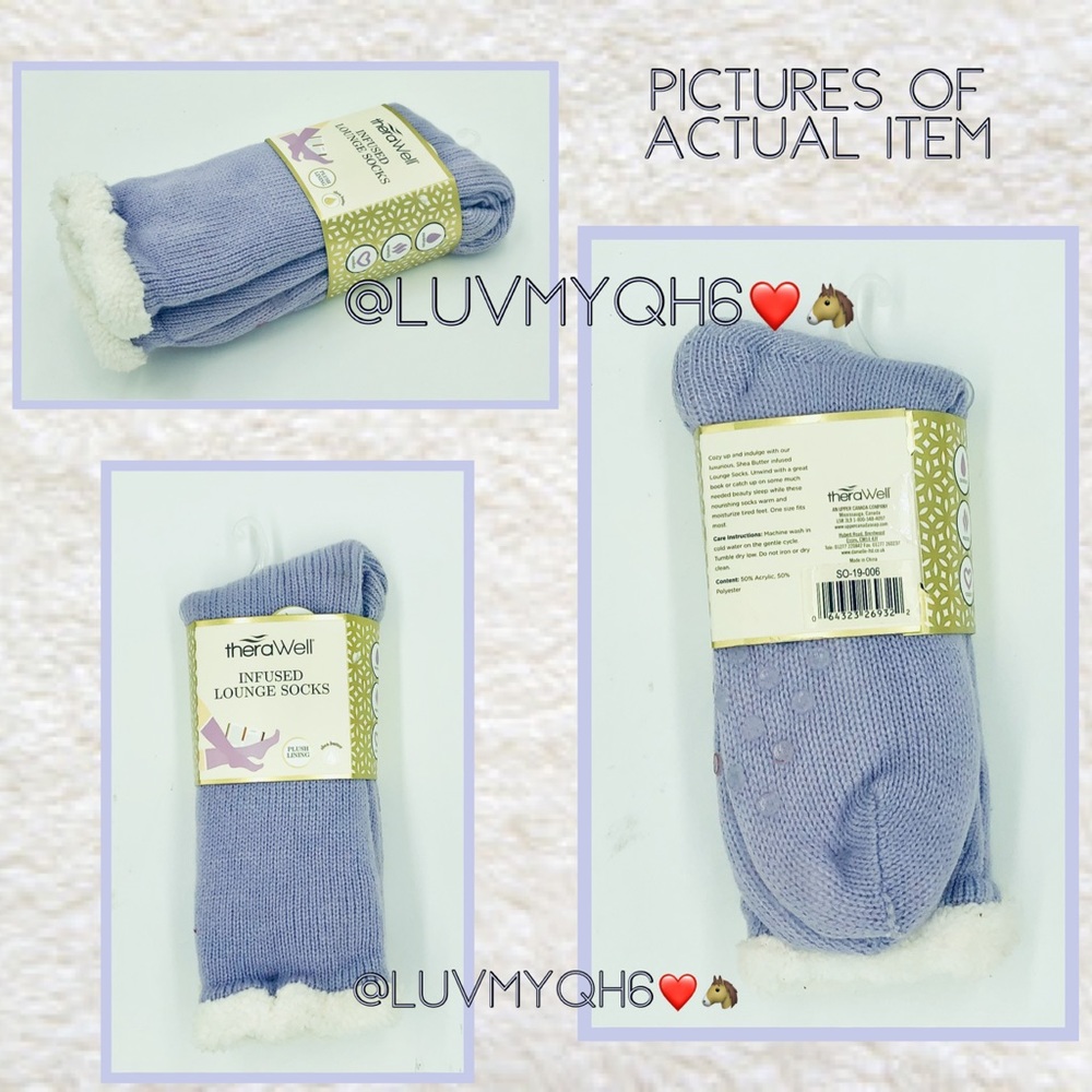 theraWell Infused Lounge Socks - Picture 2 of 2